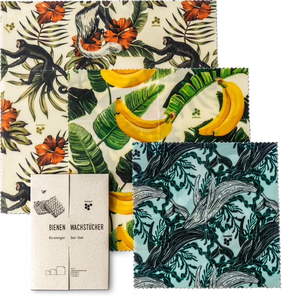 Beegut – Nachhaltige Bienenwachstücher