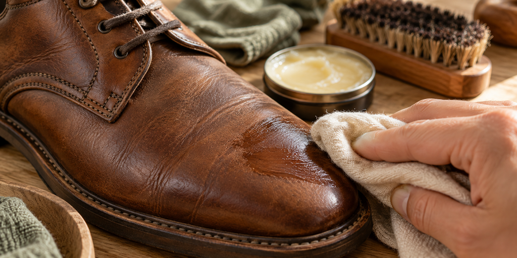 Lederschuhe pflegen und imprägnieren